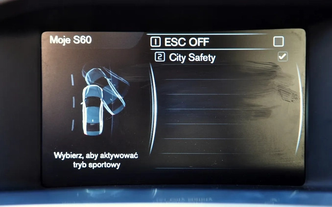 Volvo S60 cena 47800 przebieg: 207000, rok produkcji 2014 z Starachowice małe 529